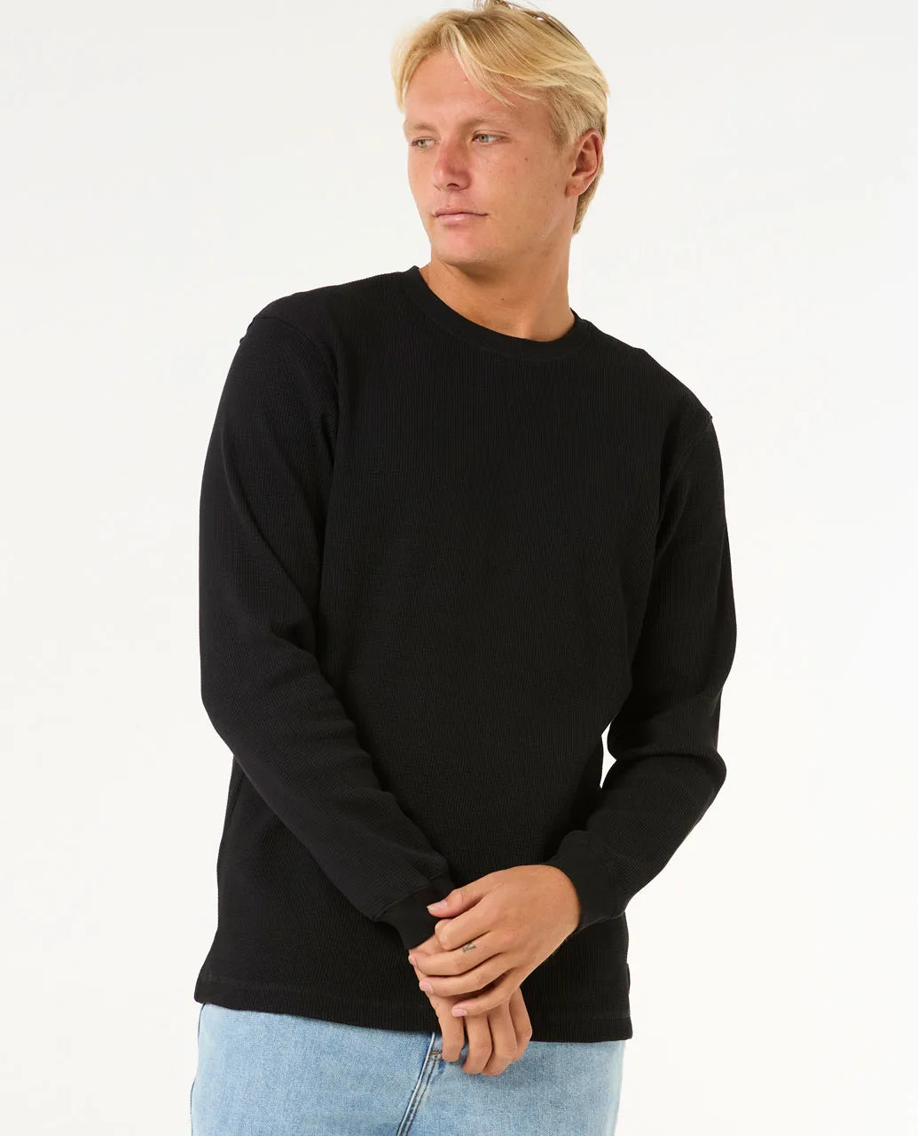 RIP CURL RAW ENERGY WAFFLE LS TEE