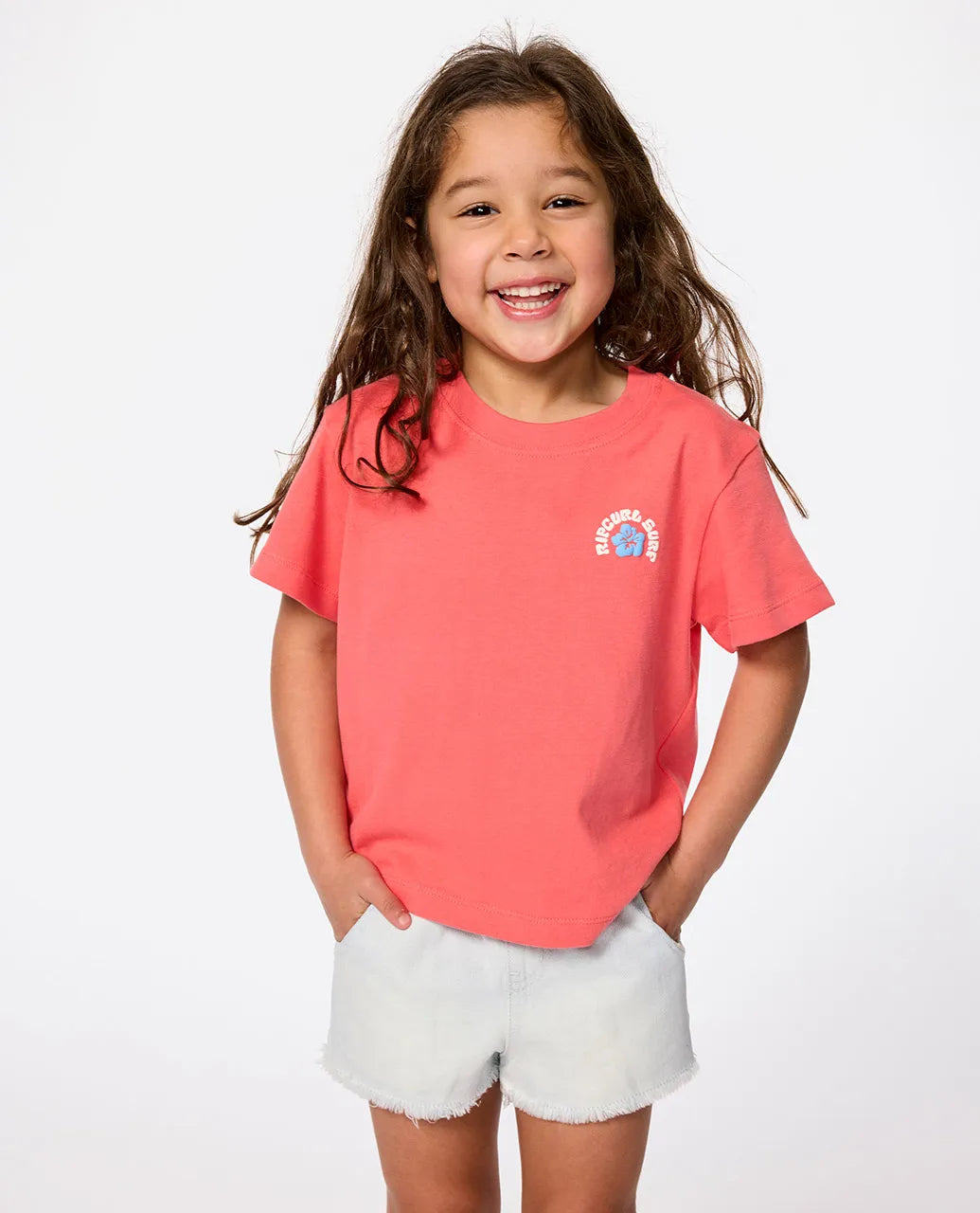 RIP CURL LUXE SURF STANDARD TEE GIRL