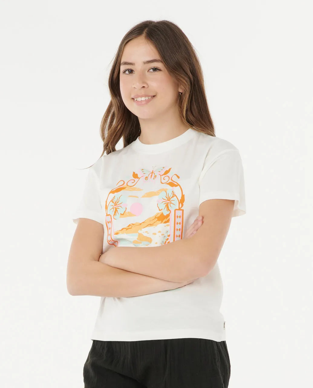 RIP CURL SUNSET SKIES ART TEE