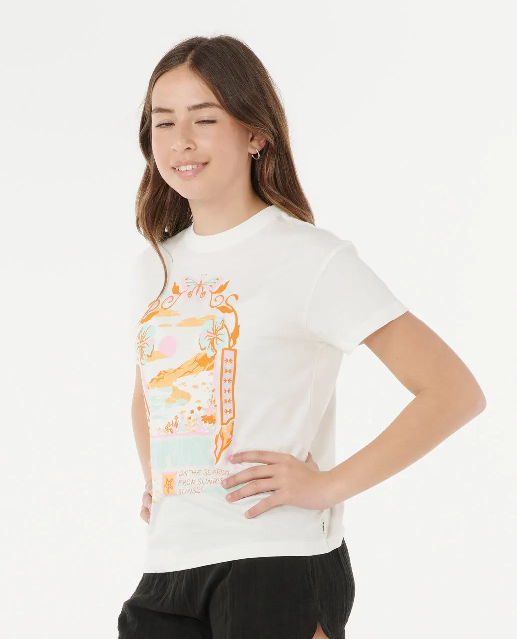RIP CURL SUNSET SKIES ART TEE