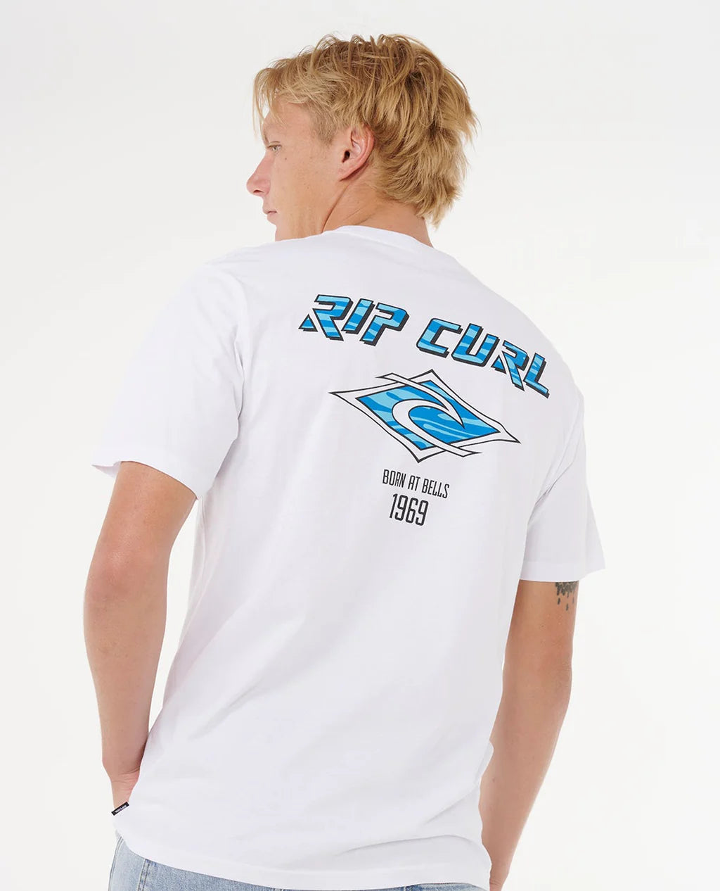 RIPCURL FADE OUT ICON SS TEE