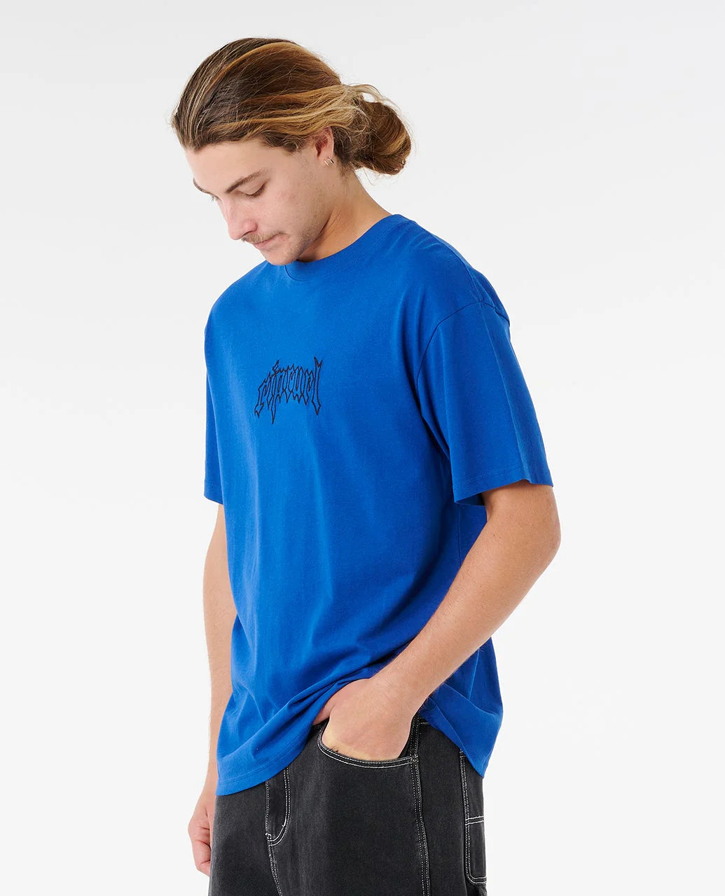 RIPCURL ARCHIVE GOTH EMBROIDERY TEE
