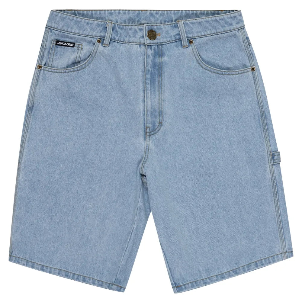 SANTA CRUZ CLASSIC DOT CARPENTER JEAN SHORTS