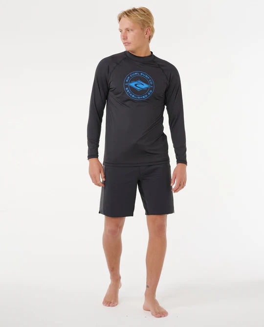 RIPCURL STAPLER UPF L/S RASHSHIRT