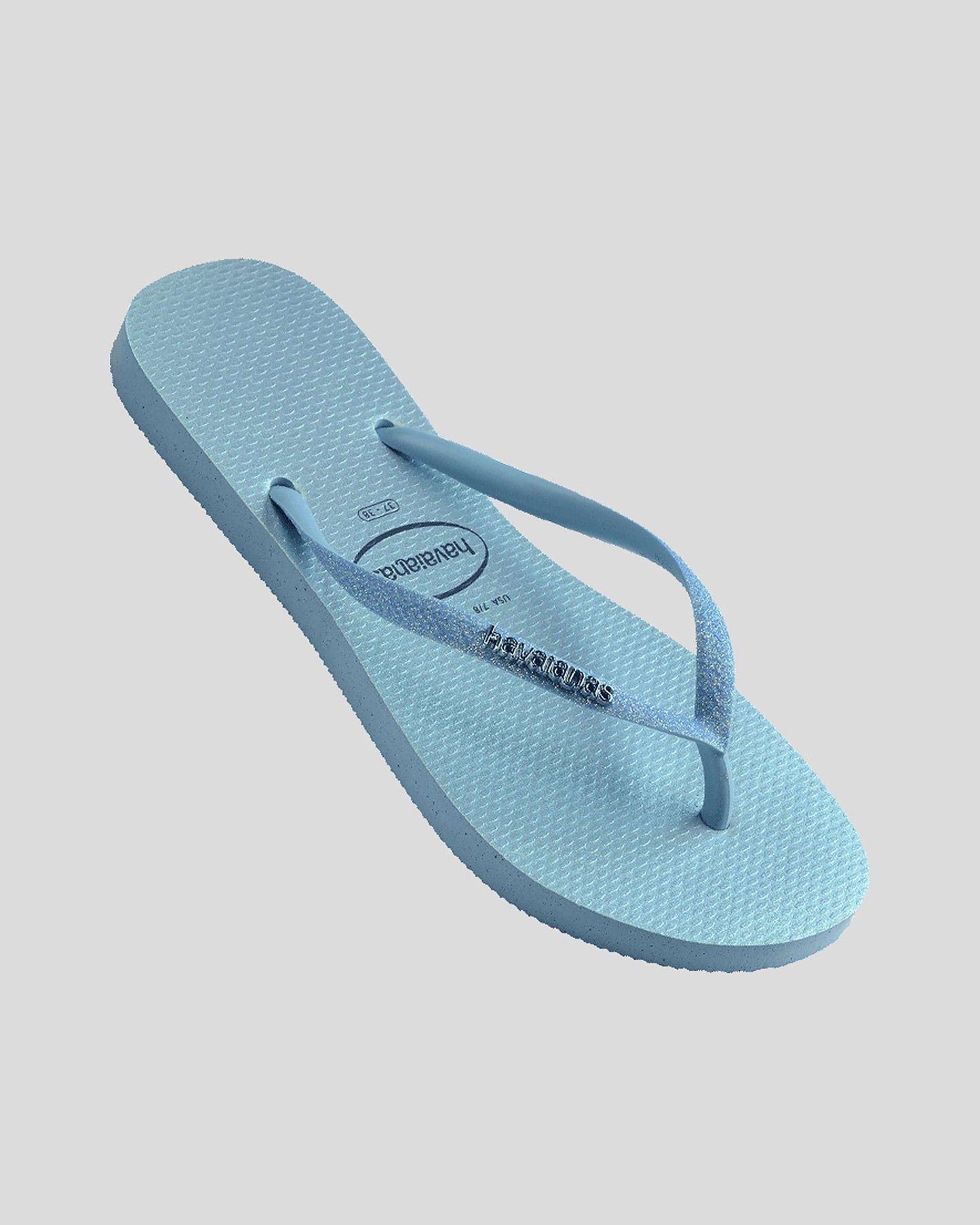 HAVAIANAS GIRLS SLIM GLITTER IRIDESCENT THONGS