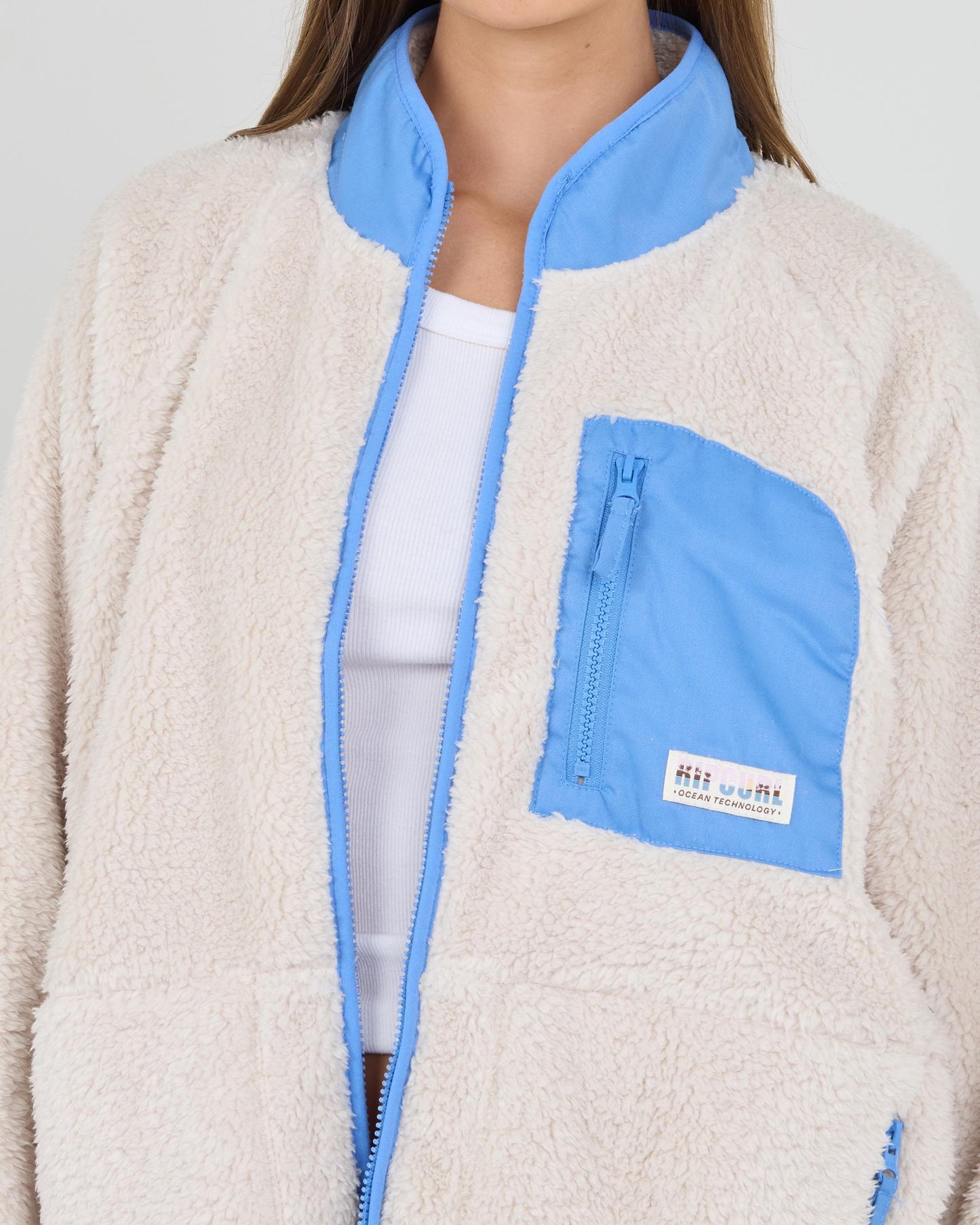 RIPCURL SHORE BREAK POLAR FLEECE JACKET