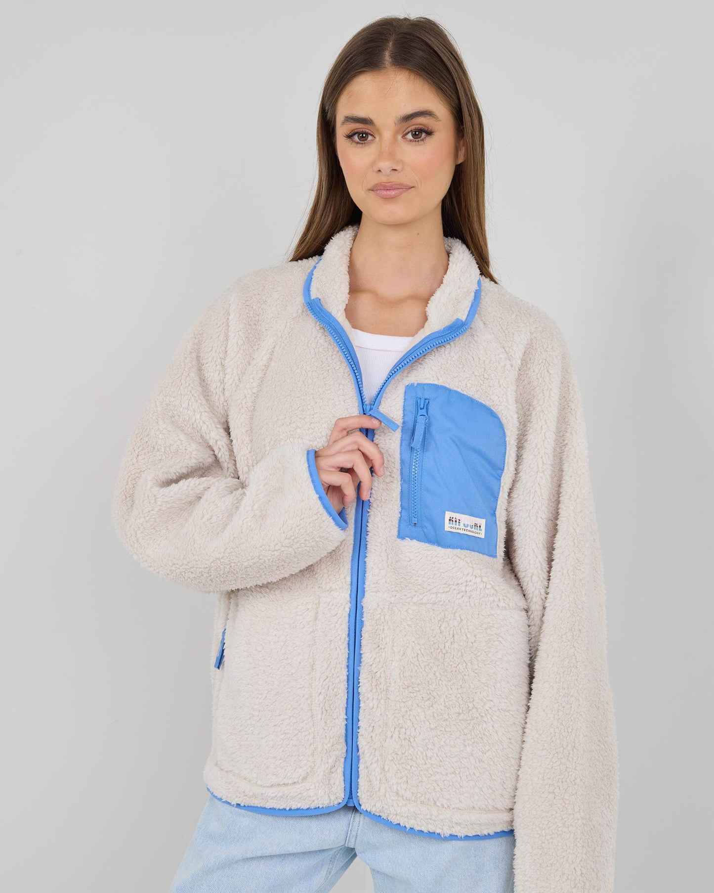 RIPCURL SHORE BREAK POLAR FLEECE JACKET