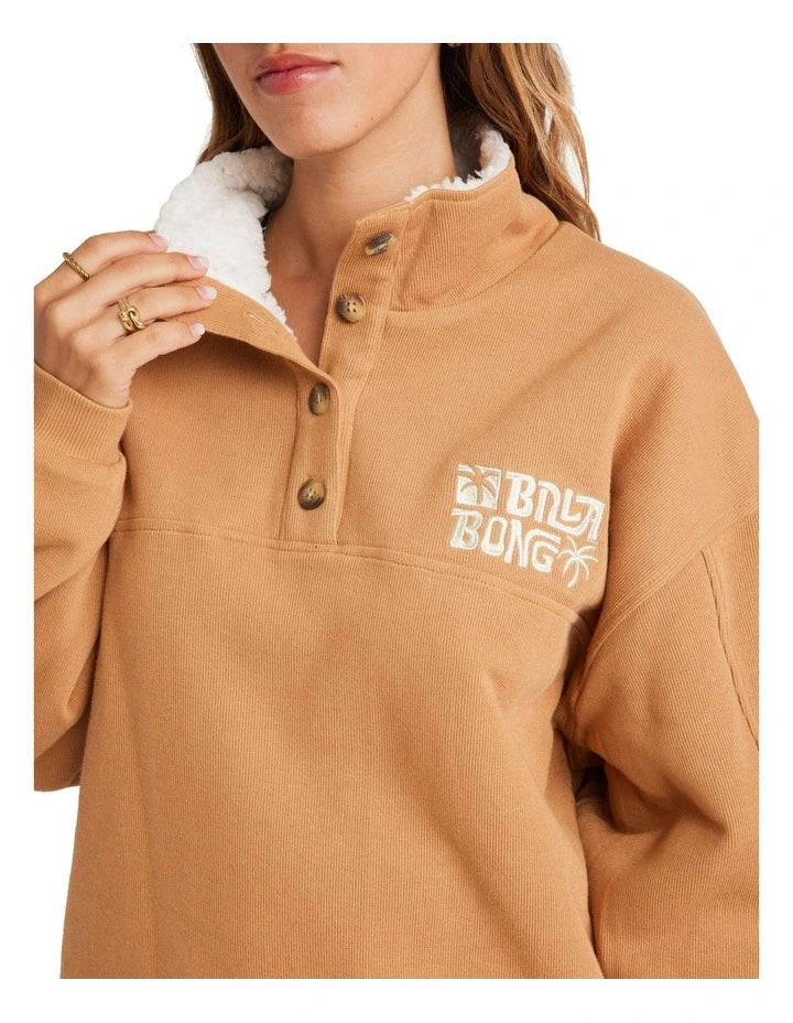 BILLABONG TWISTIES BUTTON DOWN JUMPER