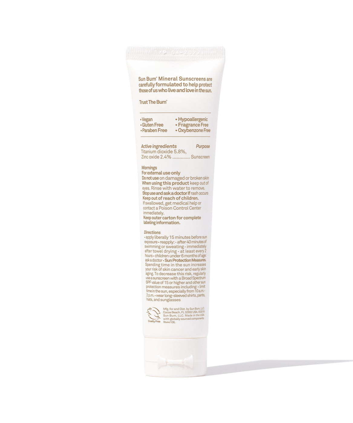 SUNBUM 30+ MINERAL TINTED FACE LOTION