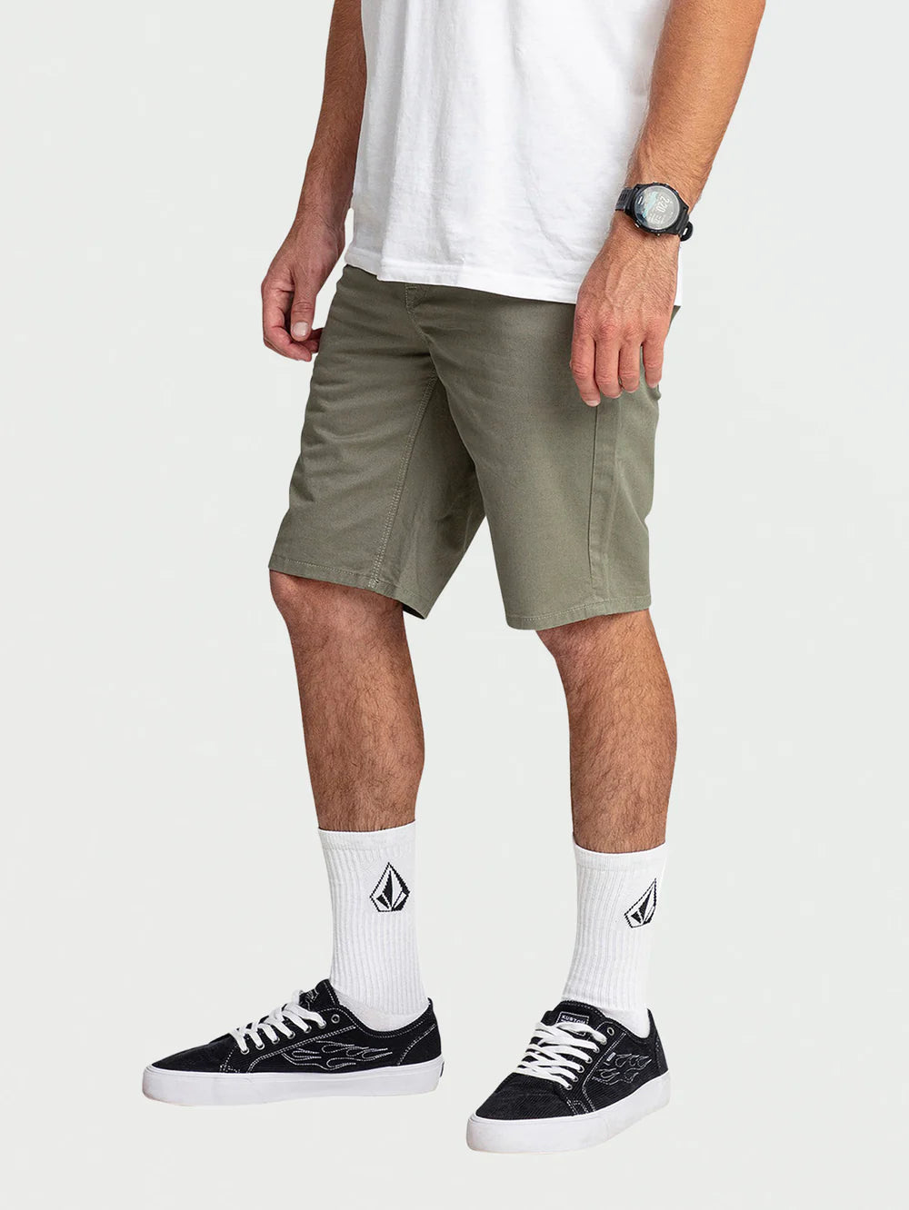 VOLCOM SOLVER LITE 5 POCKET SHORTS