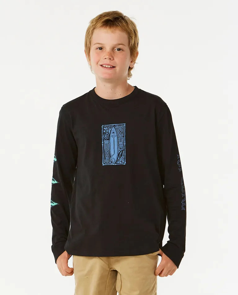 RIPCURL LOST ISLANDS LONG SLEEVE TEE-BOY