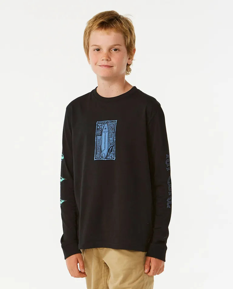 RIPCURL LOST ISLANDS LONG SLEEVE TEE-BOY