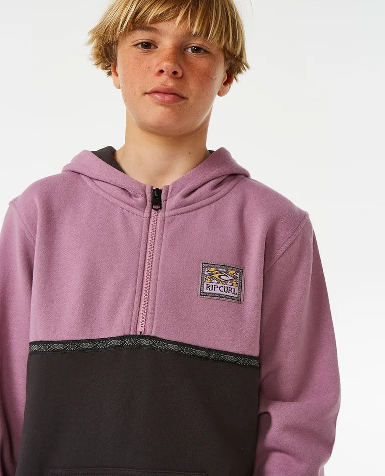 RIPCURL LOST ISLANDS BLOCK HOOD-BOYS