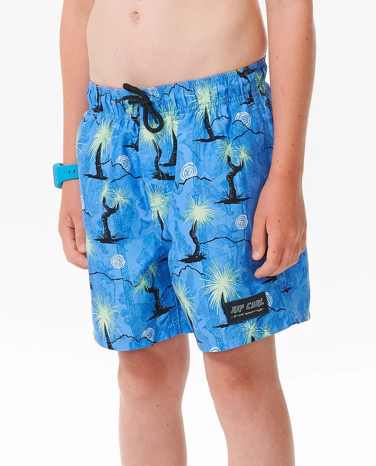 RIPCURL BOYS SHRED ROCK VOLLEY SHORTS
