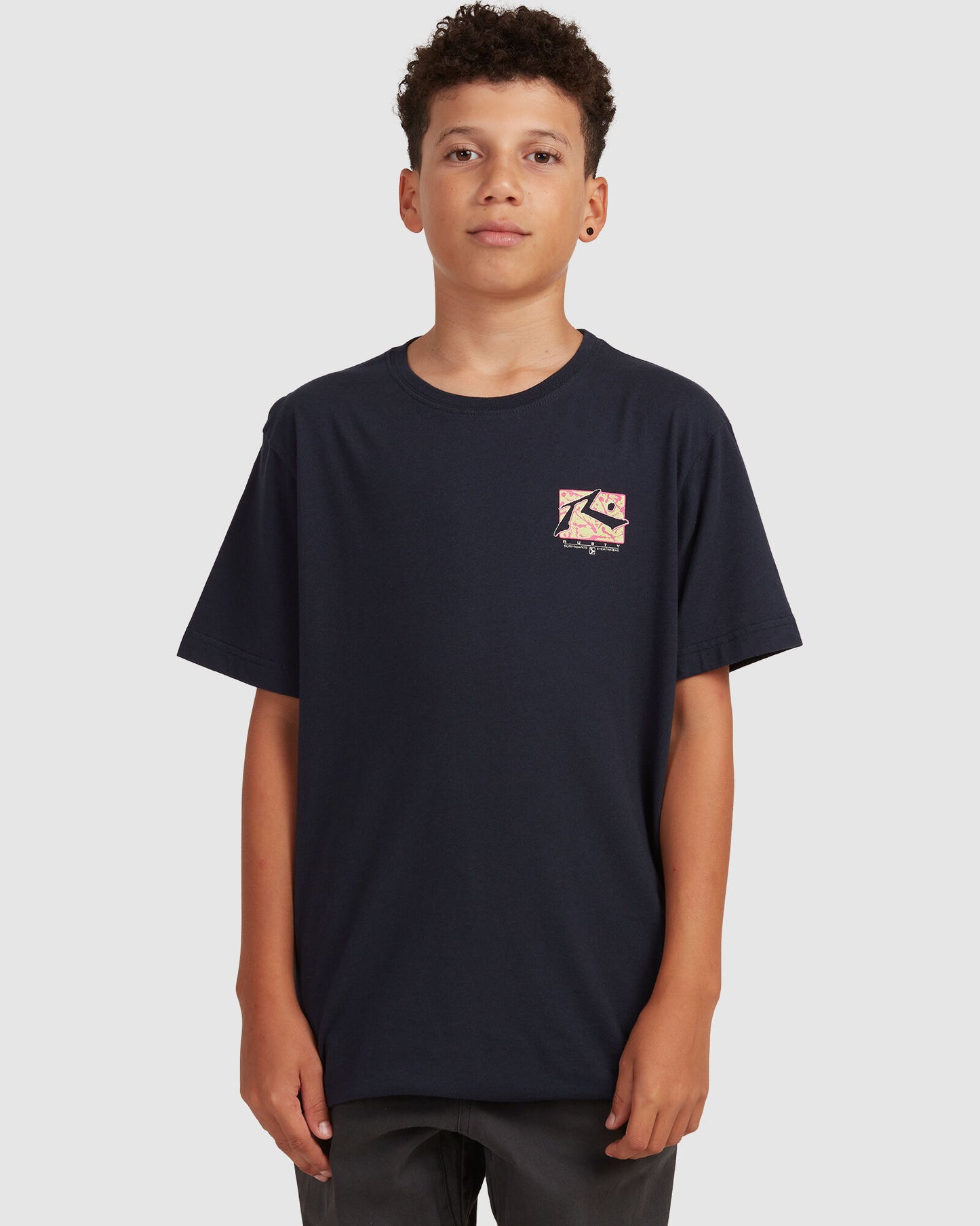 RUSTY BOYS SPLAT DOWN SHORT SLEEVE TEE