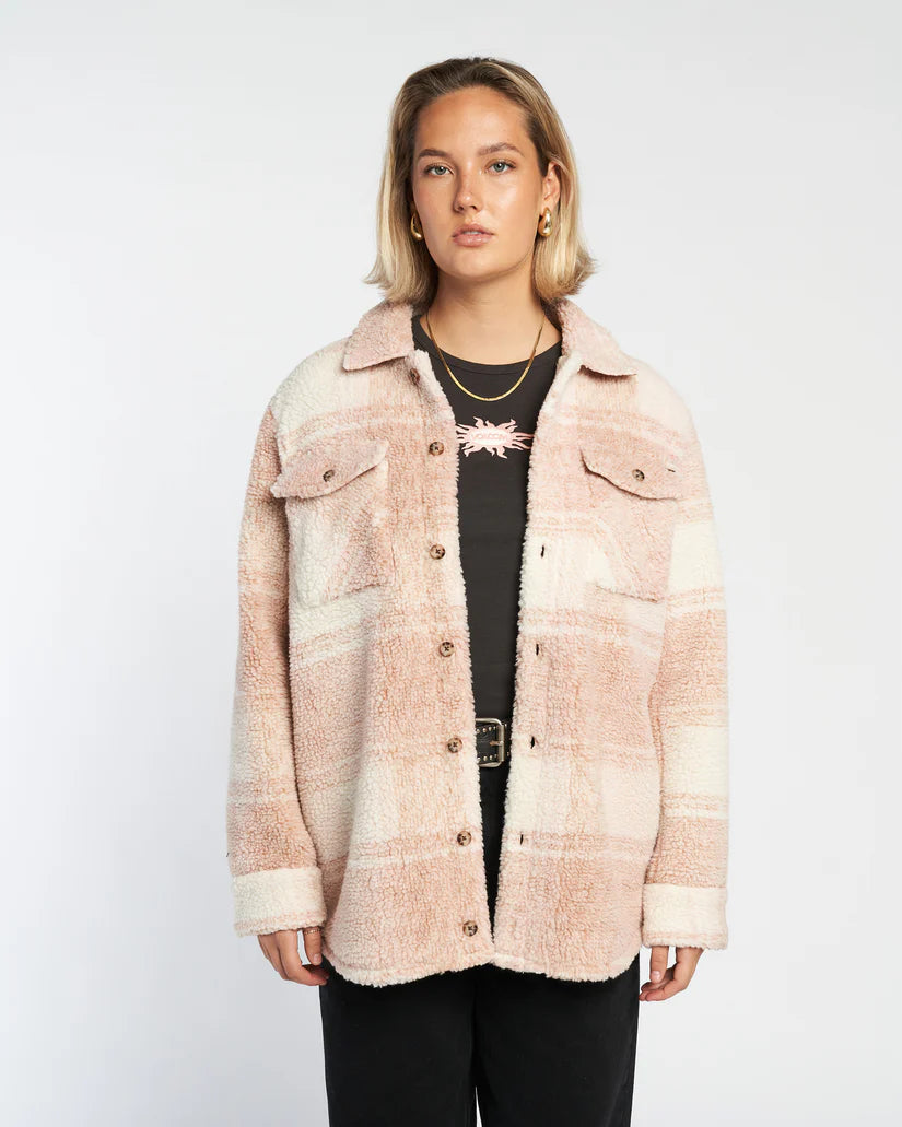 VOLCOM SILENT SHERPA JACKET WOMENS