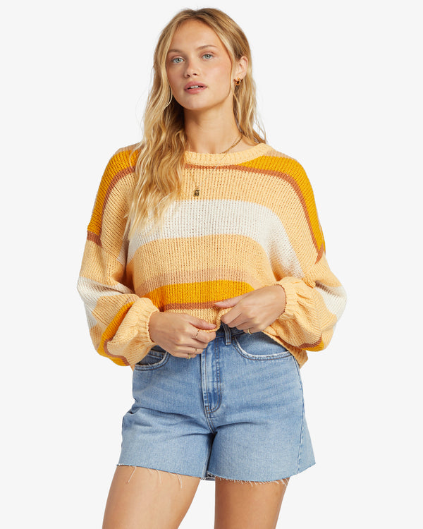 BILLABONG SOL TIME KNIT SWEATER