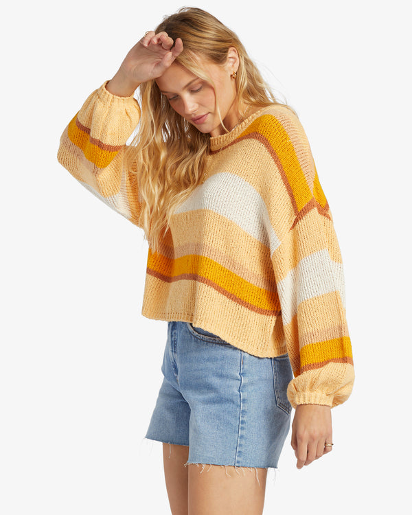 BILLABONG SOL TIME KNIT SWEATER