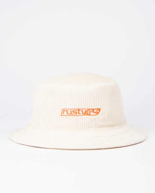 RUSTY DEMO REVERSIBLE CORD BUCKET HAT