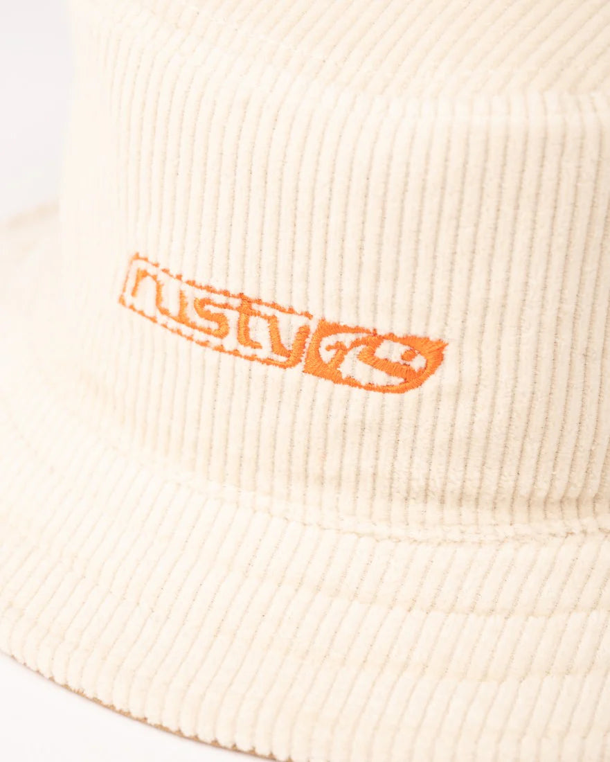RUSTY DEMO REVERSIBLE CORD BUCKET HAT