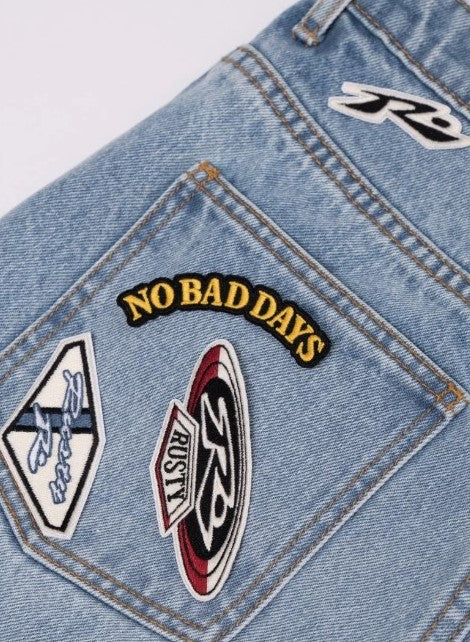 RUSTY IRON ON PATCH PACK