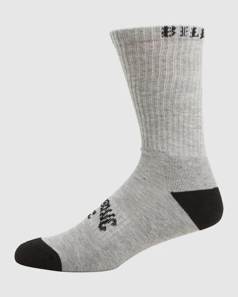 BILLABONG SPORTS SOCKS 5 PACK