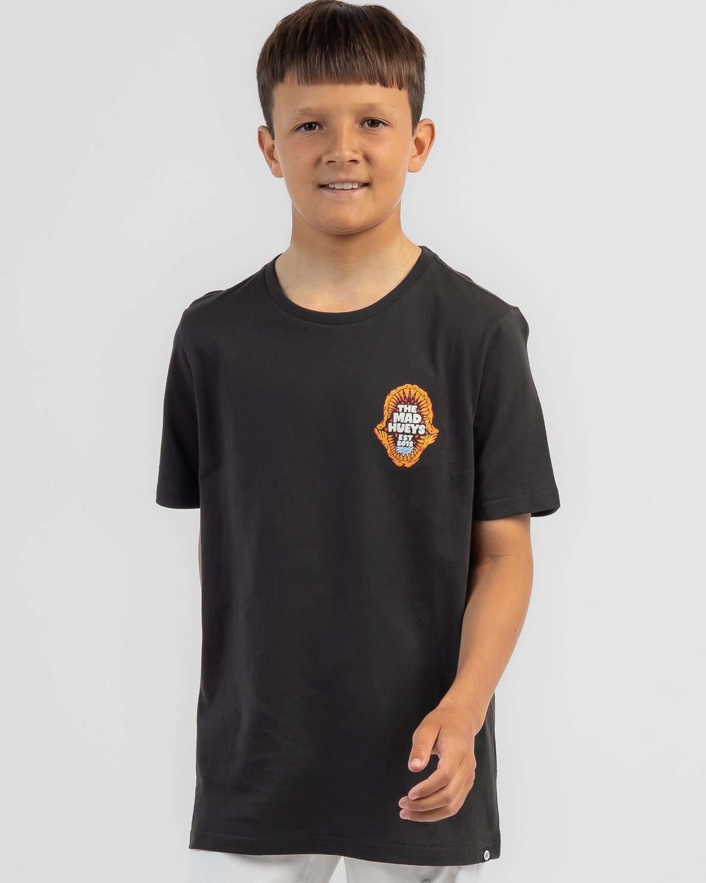 THE MAD HUEYS SURFER SHARK YOUTH SS TEE