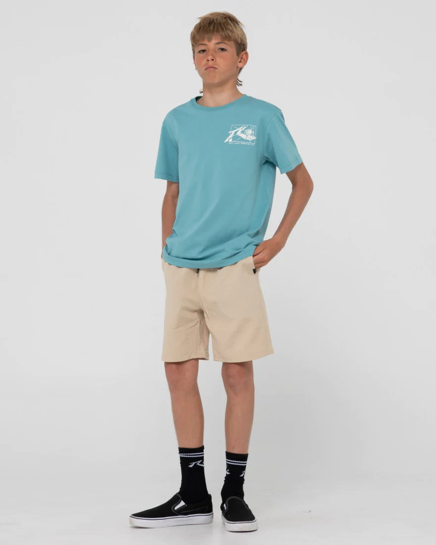 RUSTY BOYS SHATTERED DREAMS SHORT SLEEVE TEE