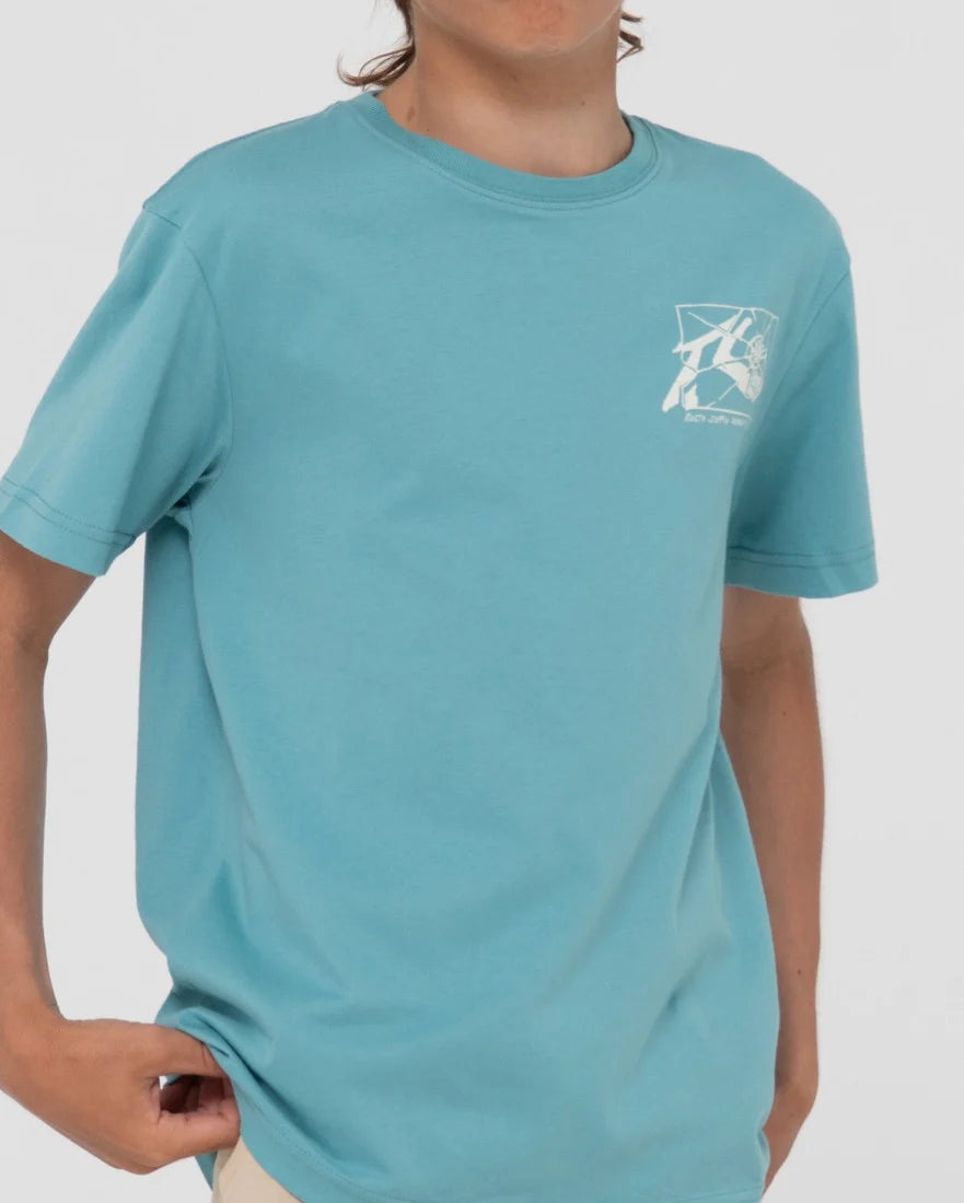 RUSTY BOYS SHATTERED DREAMS SHORT SLEEVE TEE