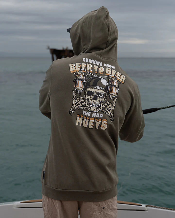 THE MAD HUEYS BEER TO BEER PULLOVER