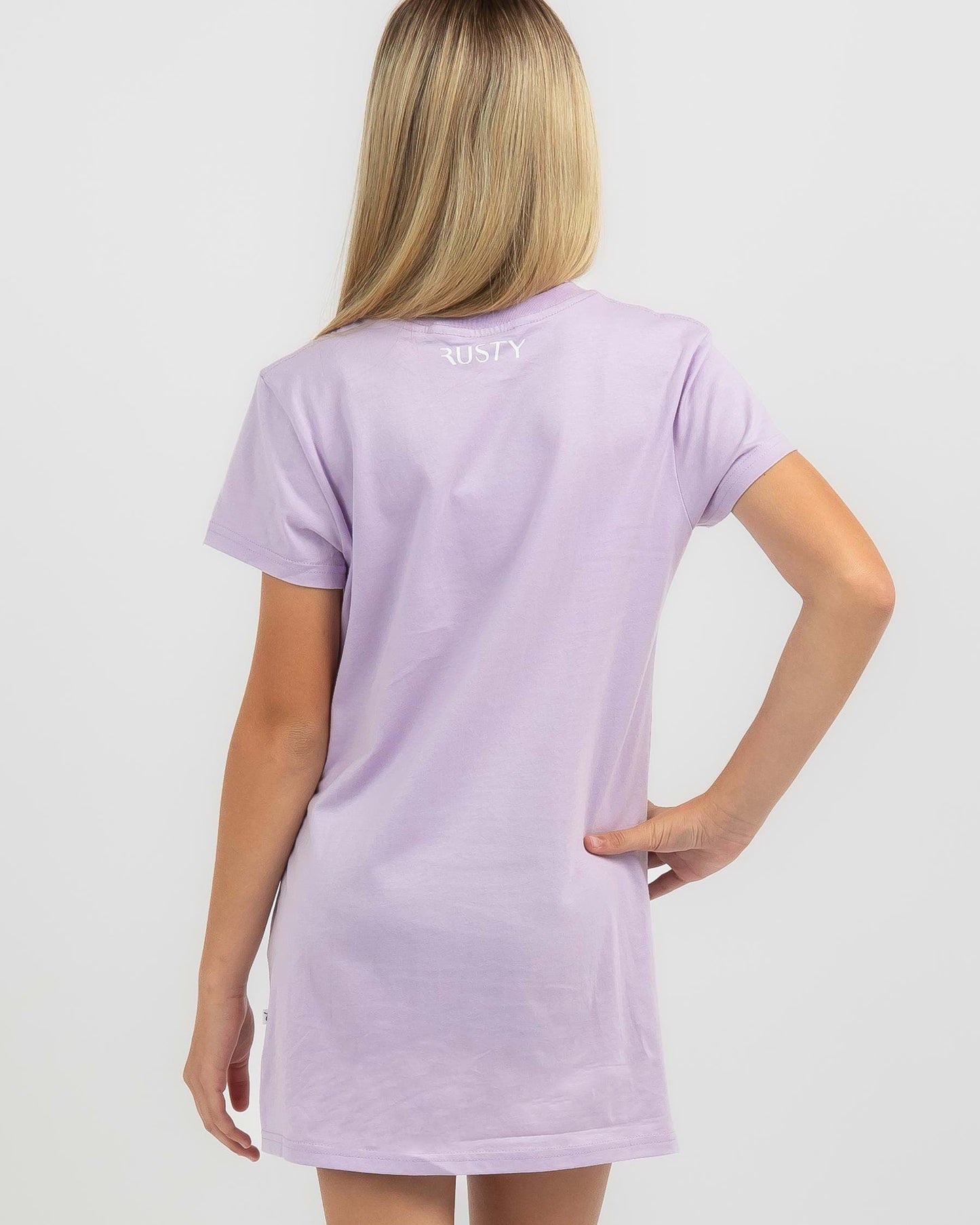 RUSTY GIRLS SIGNATURE TEE DRESS
