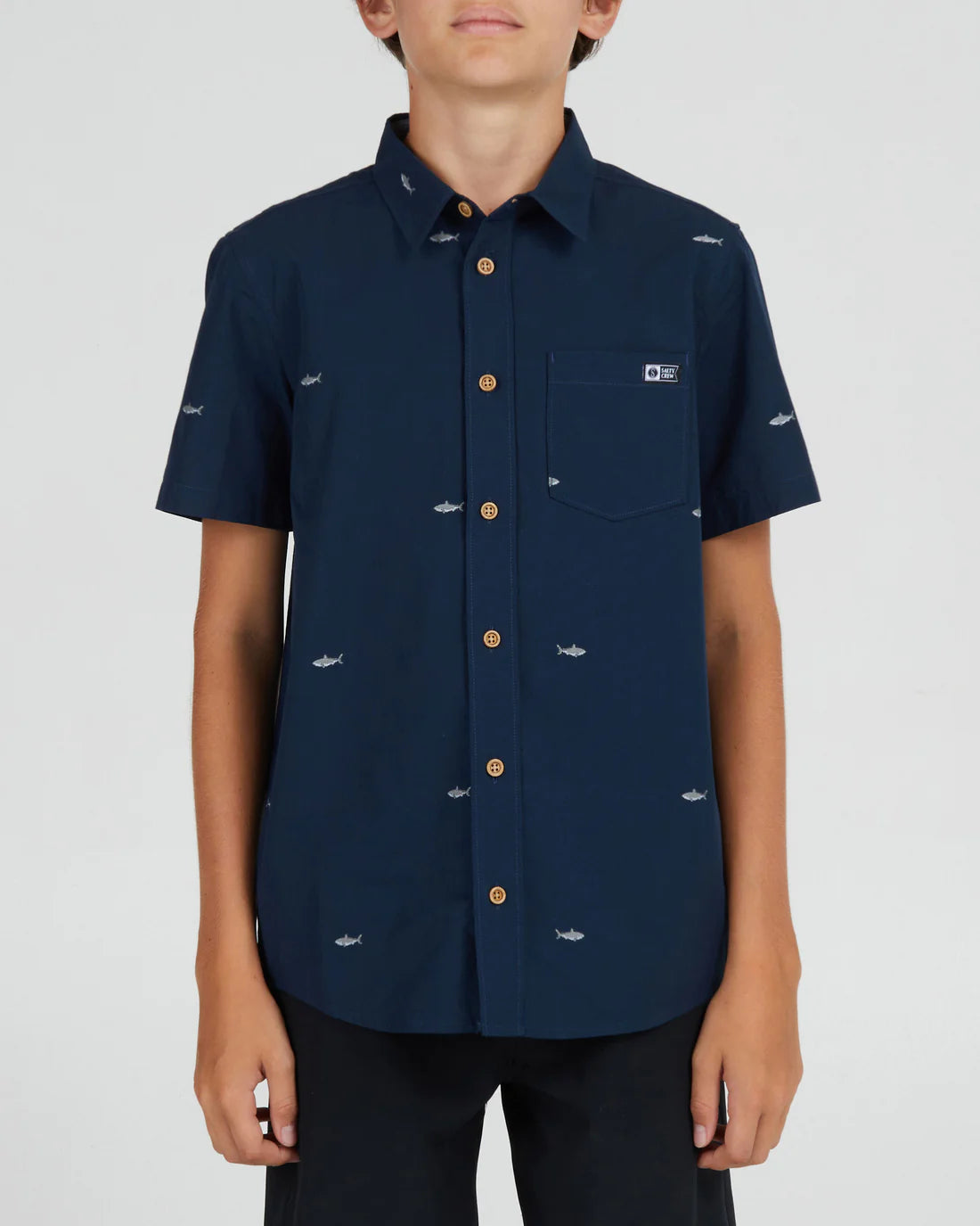 SALTY CREW BRUCE SHORT SLEEVE WOVEN SHIRT