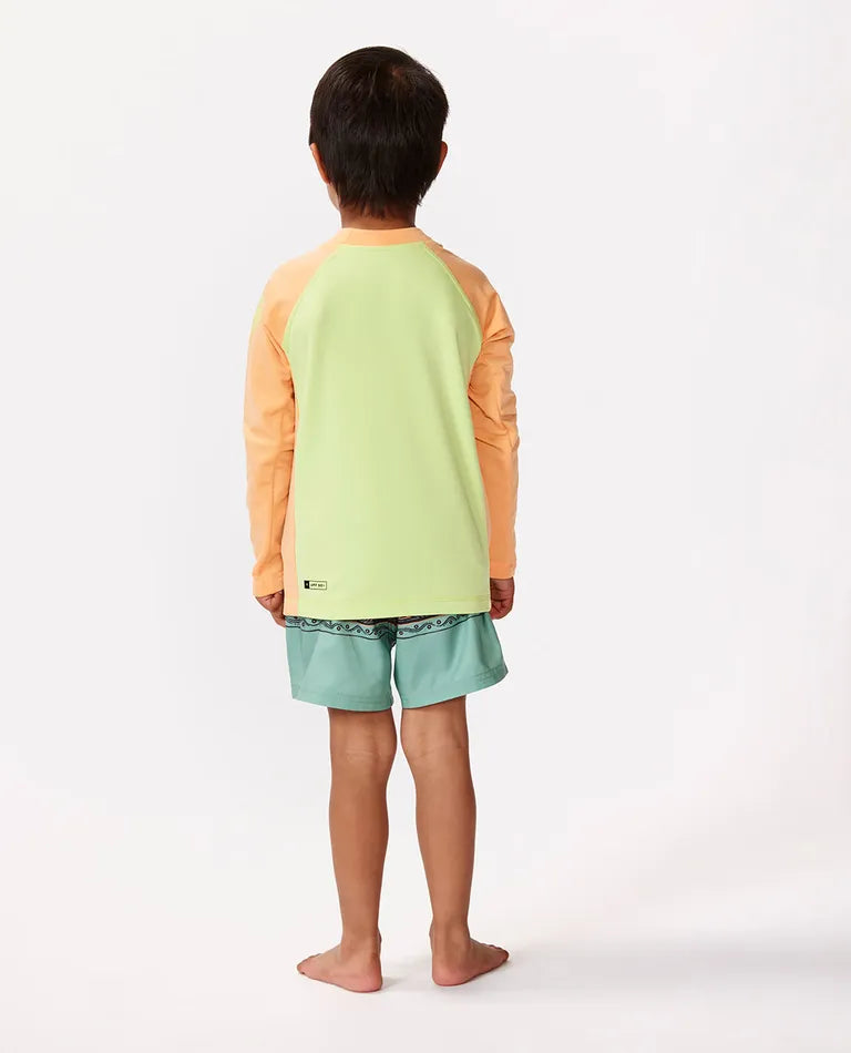 RIPCURL SHOCK UPF LONG SLEEVE BOYS RASHSHIRT