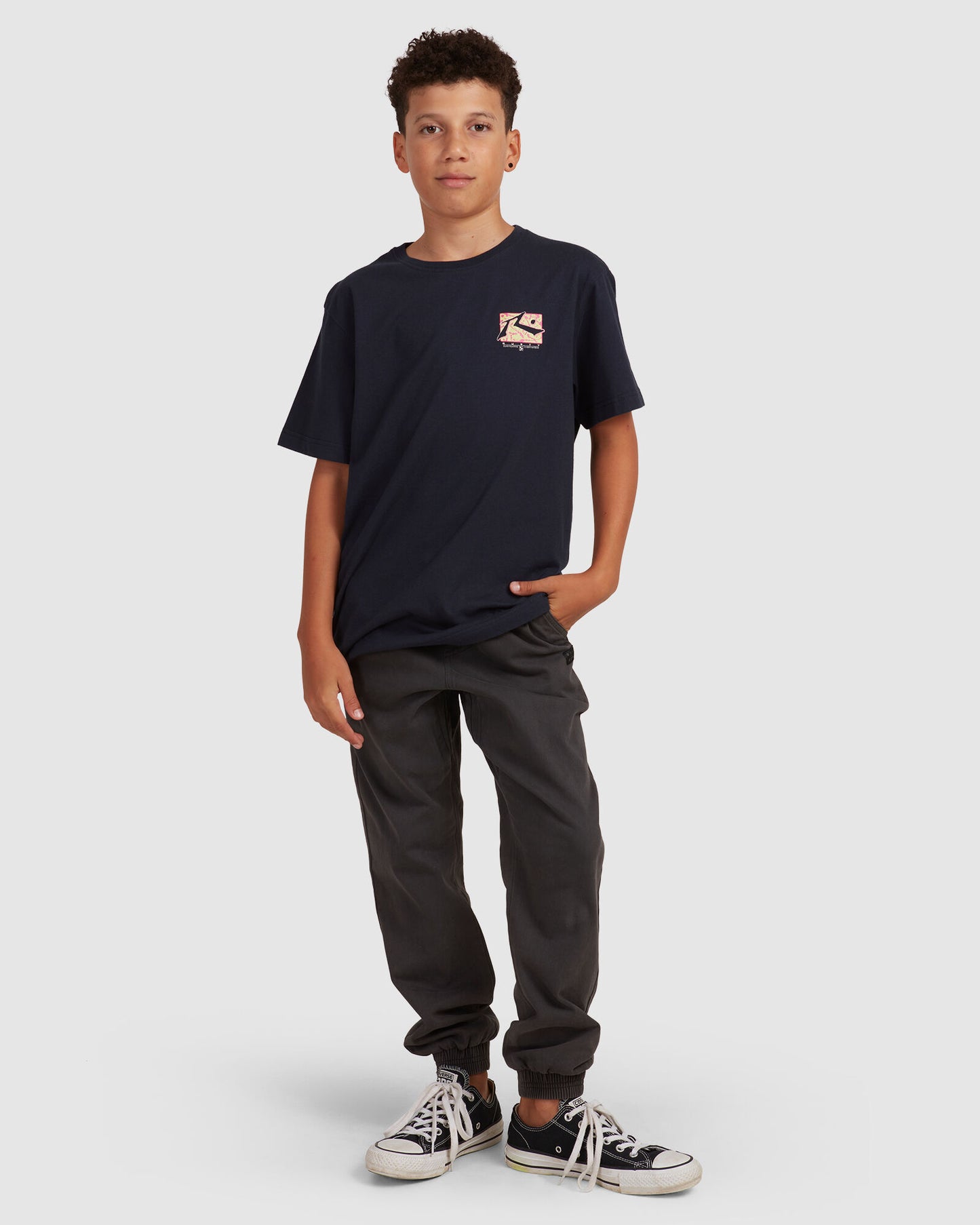 RUSTY BOYS SPLAT DOWN SHORT SLEEVE TEE