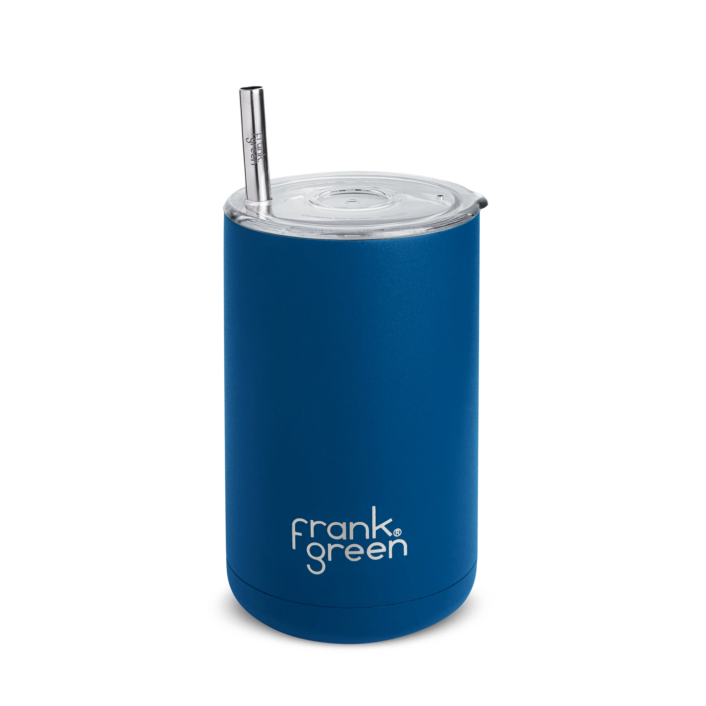 FRANK GREEN ICED COFFEE CUP WTH STRAW
