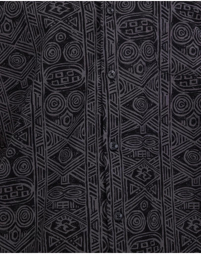 RIPCURL MENS ARCHIVE SOLID ROCK SHORT SLEEVE SHIRT