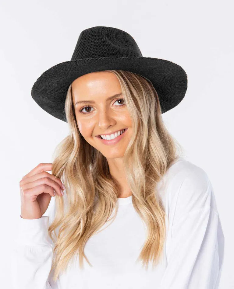 RIPCURL SPICE TEMPLE KNIT PANAMA HAT
