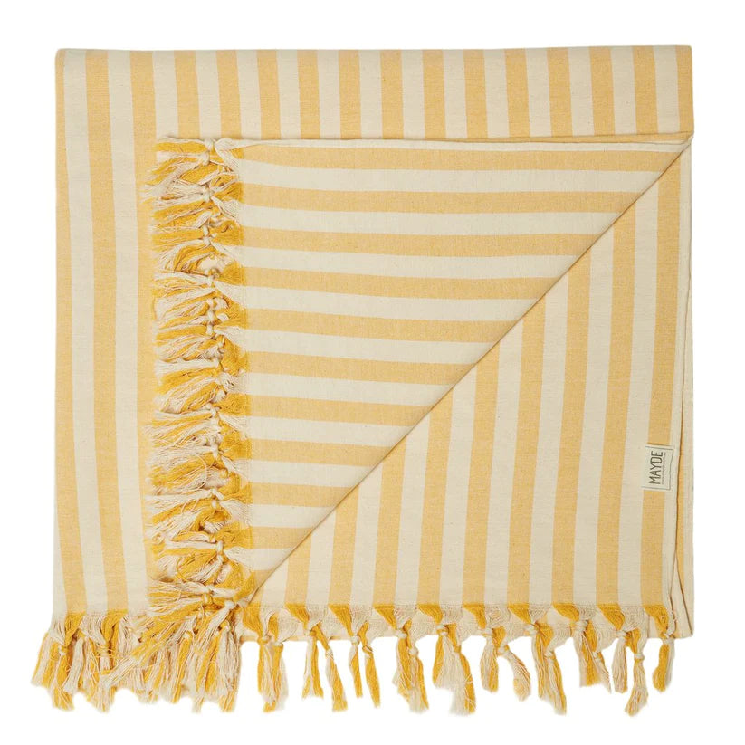 MAYDE PALM COVE LINEN BEACH BLANKET