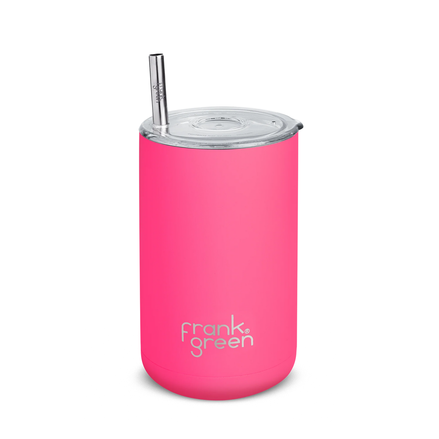 FRANK GREEN ICED COFFEE CUP WTH STRAW