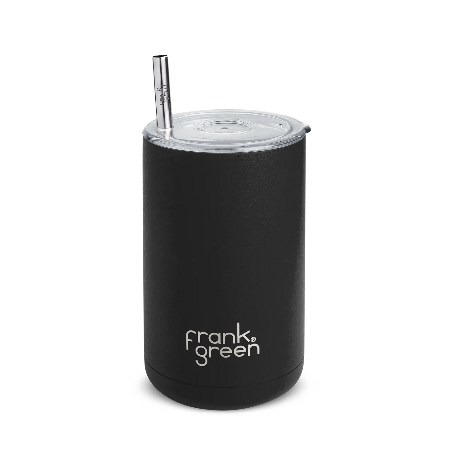 FRANK GREEN ICED COFFEE CUP WTH STRAW