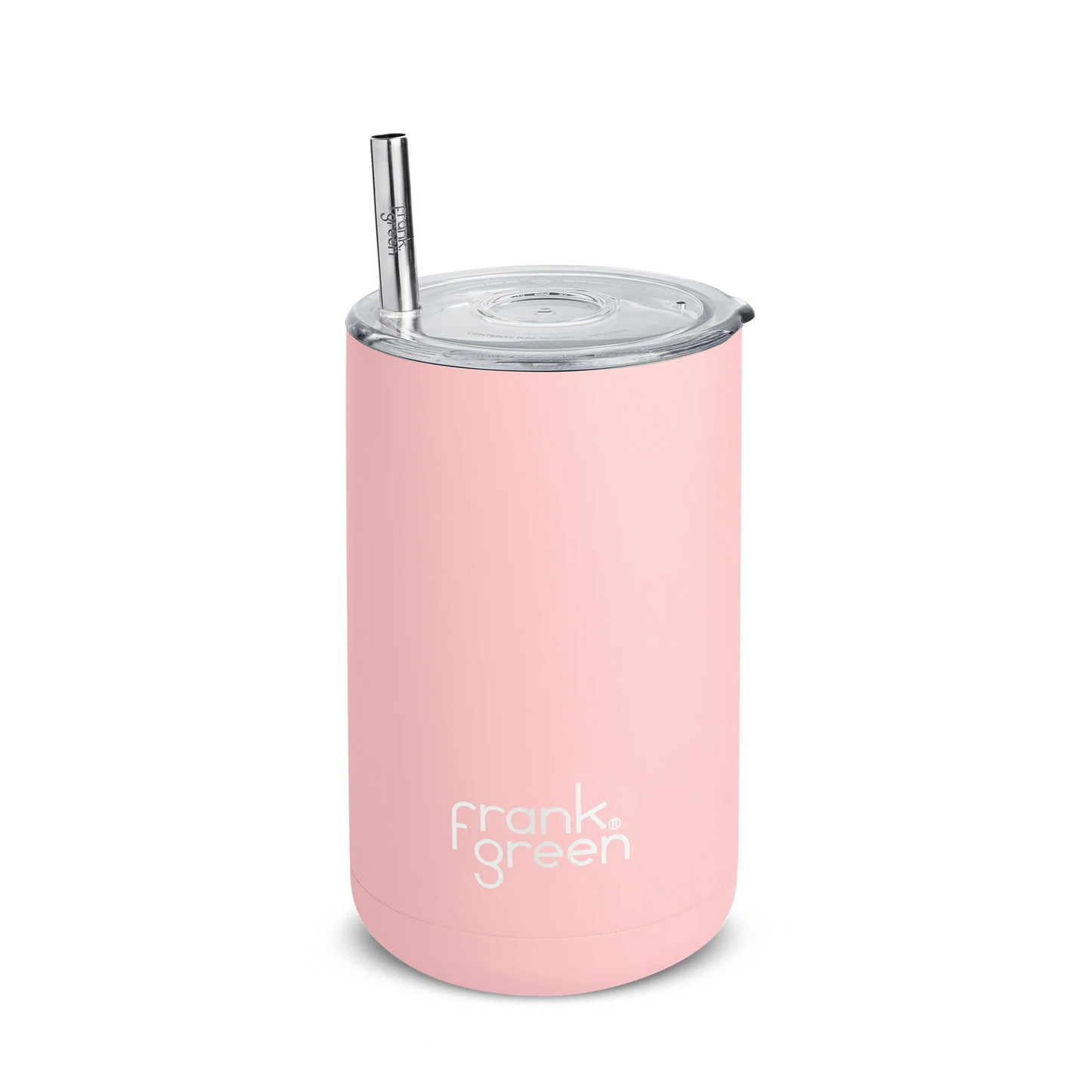 FRANK GREEN ICED COFFEE CUP WTH STRAW
