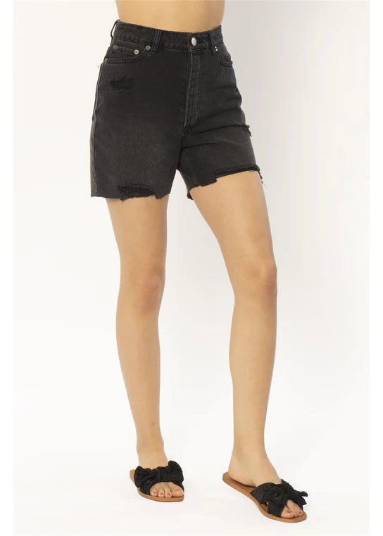 AMUSE SOCIETY BELLA WVN DENIM SHORT