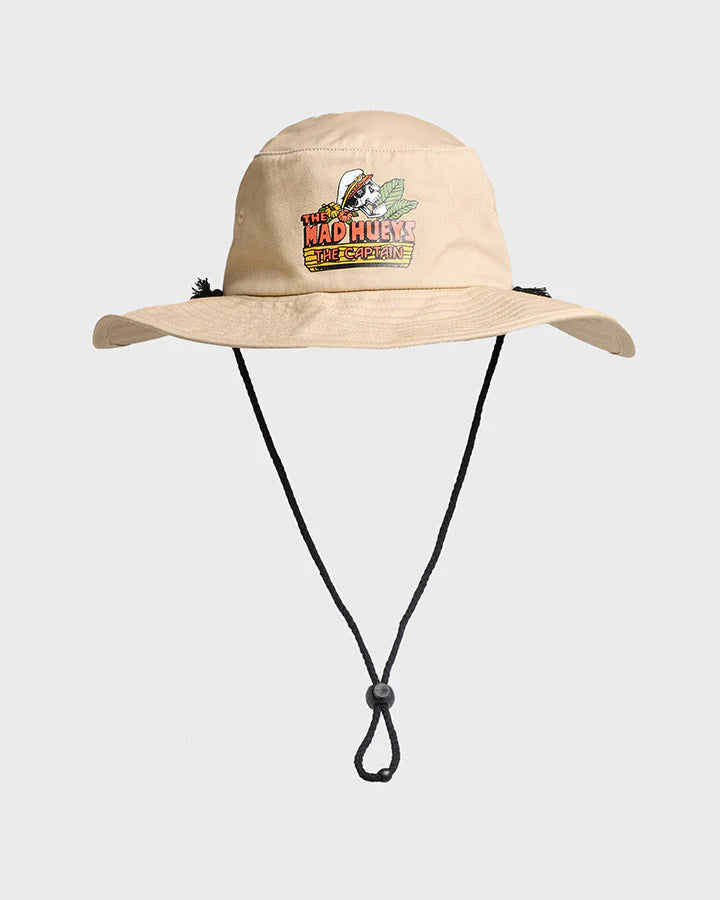 THE MAD HUEYS THE ISLAND CAPTAIN YOUTH WIDE BRIM HAT