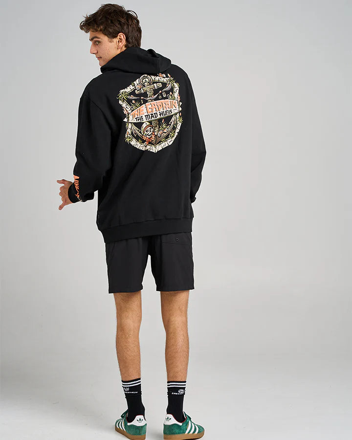 THE MAD HUEYS THE TIKI CAPTAIN HOODED PULLOVER