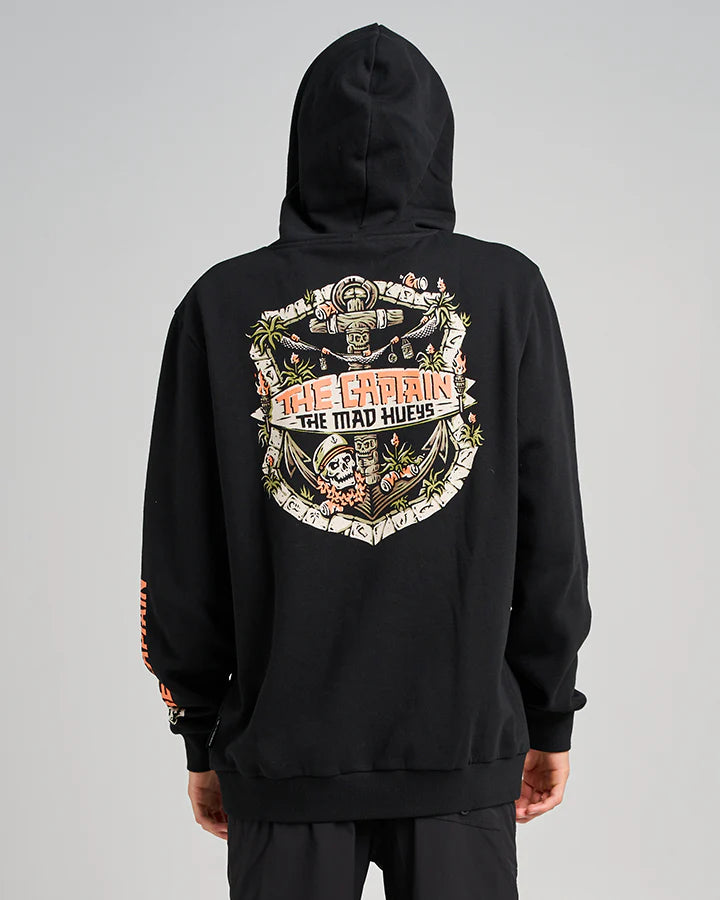 THE MAD HUEYS THE TIKI CAPTAIN HOODED PULLOVER