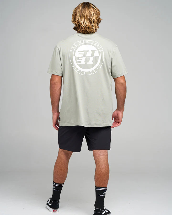 THE MAD HUEYS MENS H SERIES SPLIT S/S TSHIRT