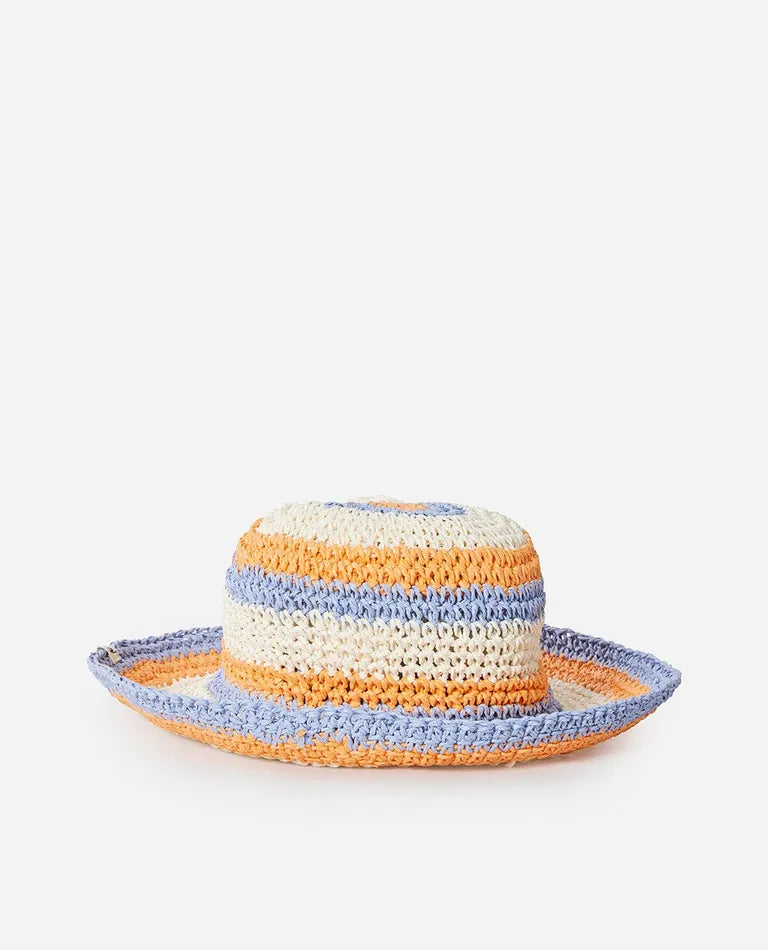 RIPCURL SUN STRIPE CROCHET HAT-GIRL