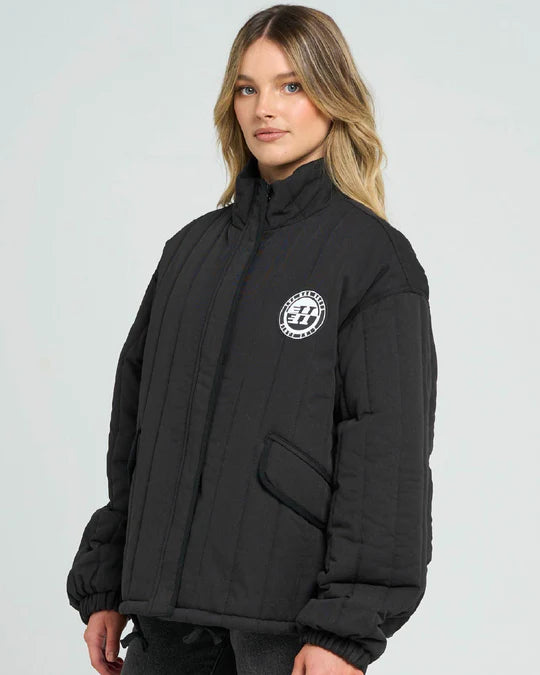 THE MAD HUEYS H SERIES SPLIT WOMENS PUFFER JACKET