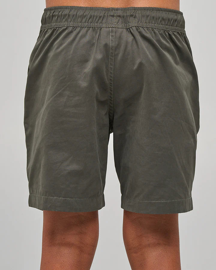 THE MAD HUEYS SKULL ANCHOR YOUTH 15" VOLLEY SHORTS