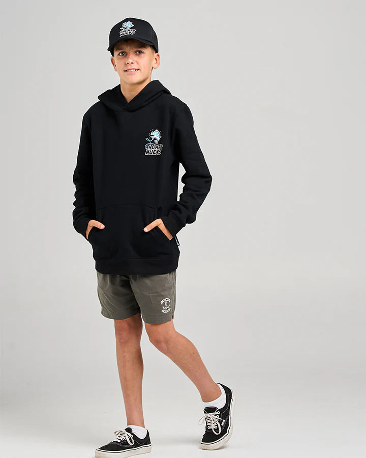 THE MAD HUEYS GREAT BITE SHARK HOODED PULLOVER BOYS